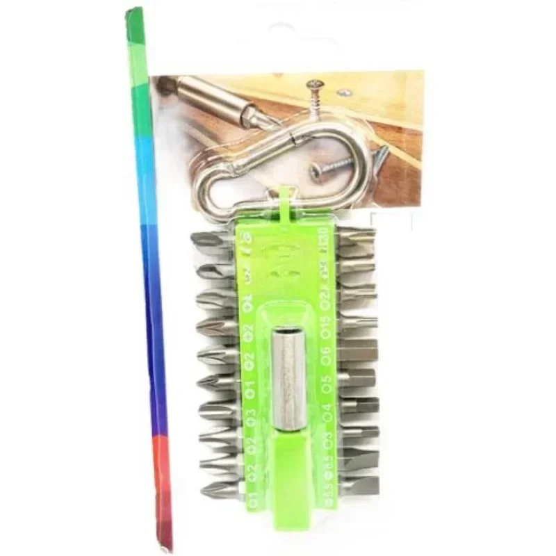 21Pcs Screwdriver Bit Cross Hex Screw Drill Bit Spring Hook Handle For Versatile Screwdriver Application Repairing Hand Tool
21Pcs Screwdriver Bit Cross Hex Screw Drill Bit Spring Hook Handle For Versatile Screwdriver Application Repairing Hand Tool