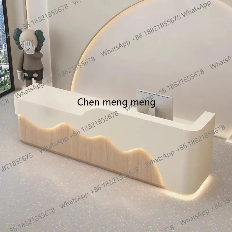 Nordic Luxury Beauty Salon Reception Desks Modern Cream Style Clothing Store Bar Counter Creative Commercial Furniture
Nordic Luxury Beauty Salon Reception Desks Modern Cream Style Clothing Store Bar Counter Creative Commercial Furniture