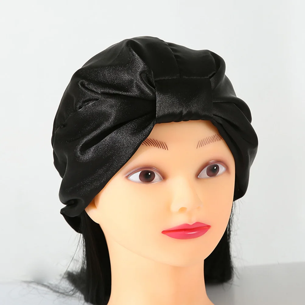 2pcs Two-tone Silk Sleep Caps Durable Lightweight Comfortable Women Turban Headdress Bonnet Hoods Non-fading Color Fit
2pcs Two-tone Silk Sleep Caps Durable Lightweight Comfortable Women Turban Headdress Bonnet Hoods Non-fading Color Fit