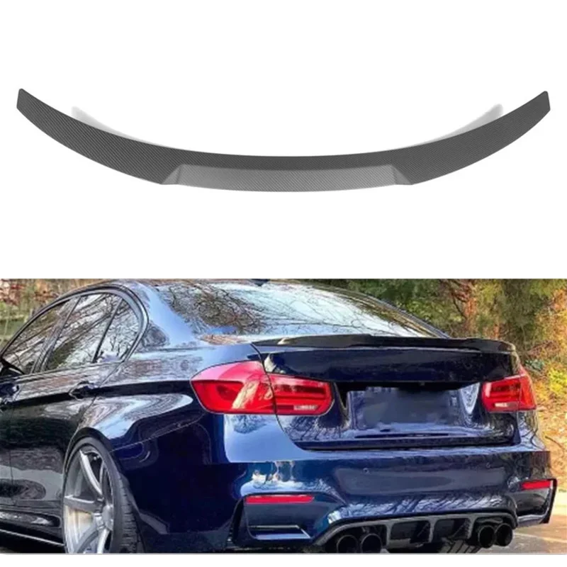 For M4 Style Glossy Black Real Dry Matte Carbon Fiber Spoiler Fit for BMW 3 Series Sedan 2012-2019 F30/F35 Car Trunk Spoiler
For M4 Style Glossy Black Real Dry Matte Carbon Fiber Spoiler Fit for BMW 3 Series Sedan 2012-2019 F30/F35 Car Trunk Spoiler