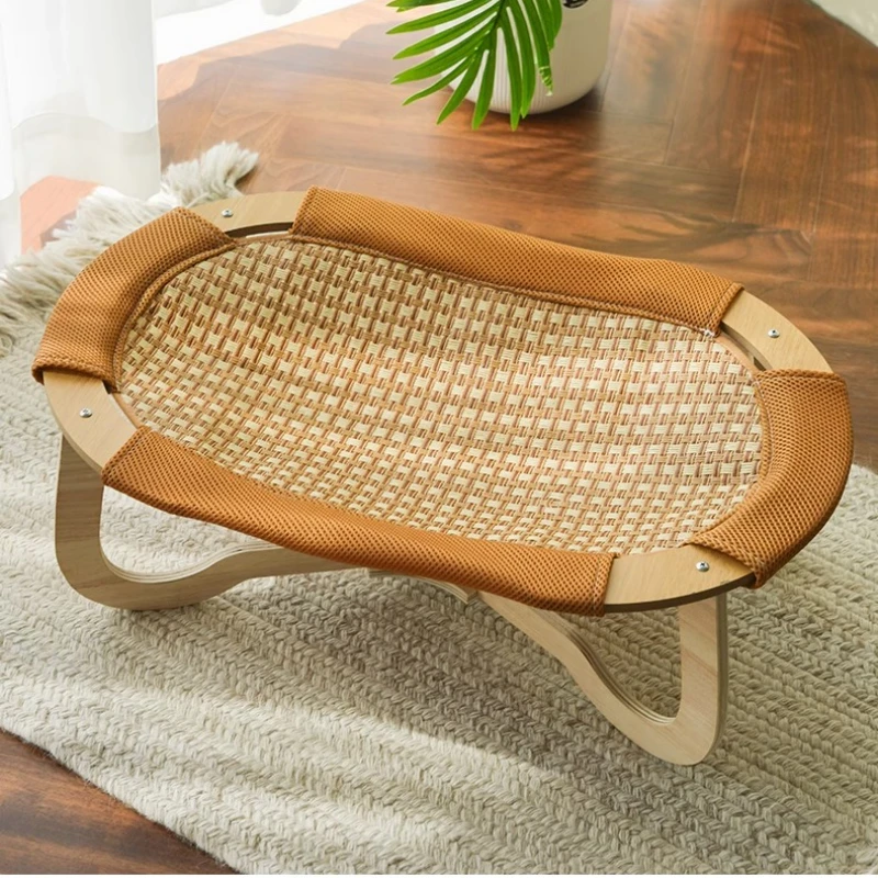 Cat bed nest Summer rattan mat Hammock hammock Pet hammock Ground camp bed Four seasons cat sofa
Cat bed nest Summer rattan mat Hammock hammock Pet hammock Ground camp bed Four seasons cat sofa