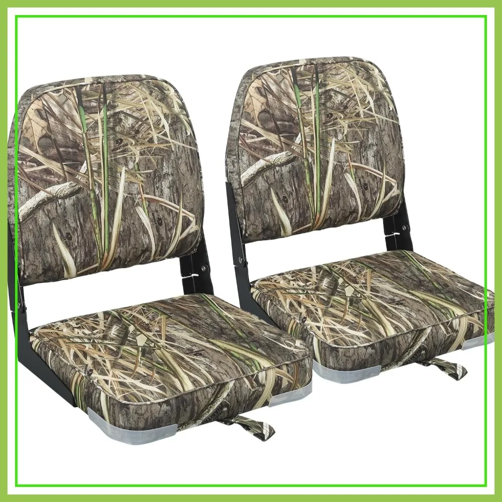 Folding Boat Seats Padded Camo Fishing Boat Chair with Backrest Marine Bass Jon Boat Seat
Folding Boat Seats Padded Camo Fishing Boat Chair with Backrest Marine Bass Jon Boat Seat