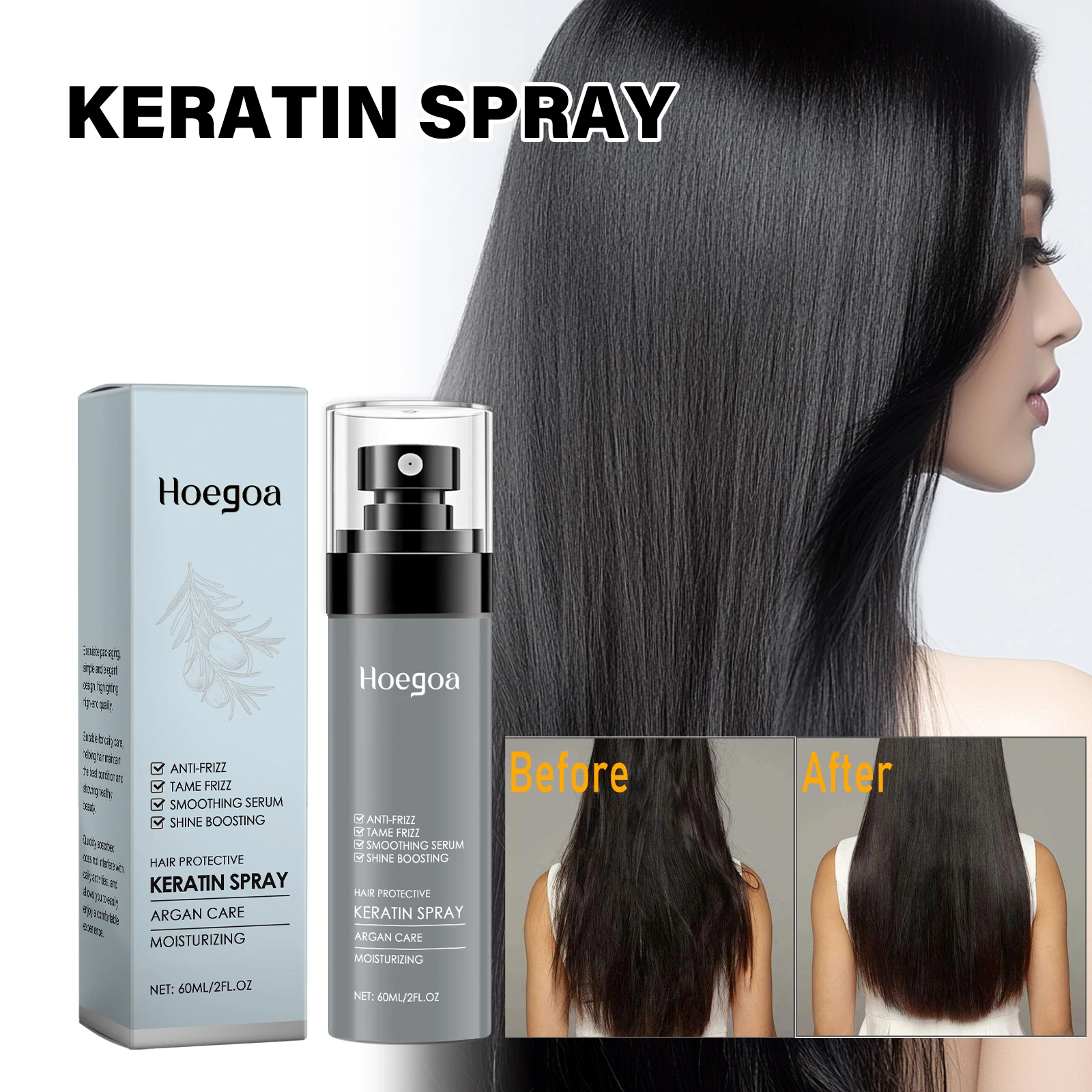 Rosemary Keratin Hair Care Spray Hair Conditioner Deep Nourishment Moisturize Repair Damaged Dry Frizzy Hair End Hair Care Mask
Rosemary Keratin Hair Care Spray Hair Conditioner Deep Nourishment Moisturize Repair Damaged Dry Frizzy Hair End Hair Care Mask
