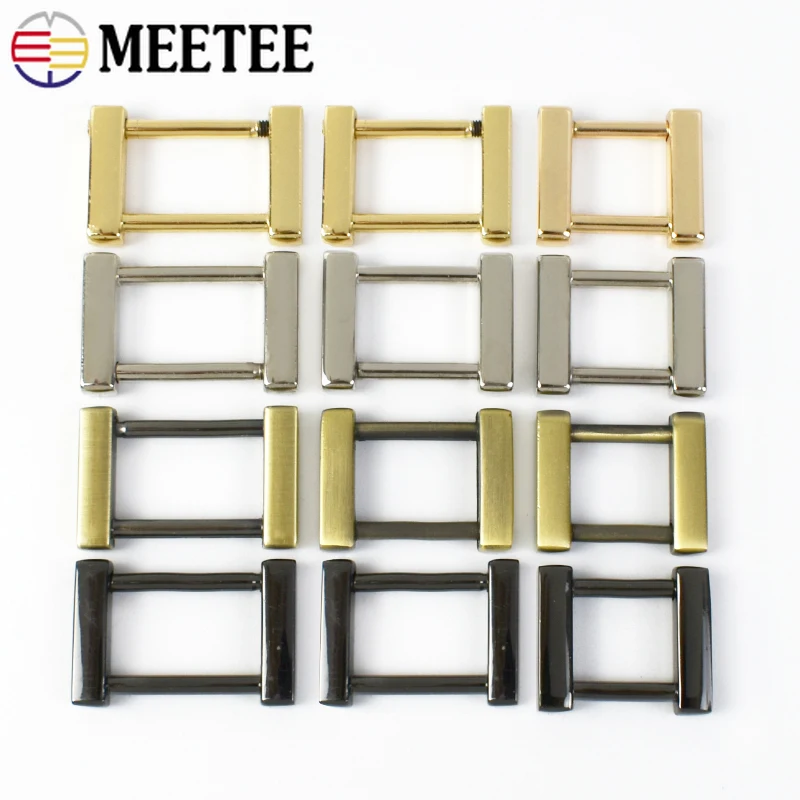 5/10Pcs Meetee 13-25mm Metal Square Buckle Removable Screw Clasp for Bag Strap Belt Adjust Hook Buckles Hardware Accessories
5/10Pcs Meetee 13-25mm Metal Square Buckle Removable Screw Clasp for Bag Strap Belt Adjust Hook Buckles Hardware Accessories
