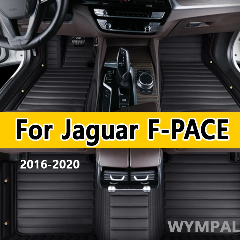 Luxury Car Floor Mats For Jaguar F-PACE 2016 2017 2018-2020 Custom Auto Foot Pads Automobile Carpet Cover Interior Accessories
Luxury Car Floor Mats For Jaguar F-PACE 2016 2017 2018-2020 Custom Auto Foot Pads Automobile Carpet Cover Interior Accessories
