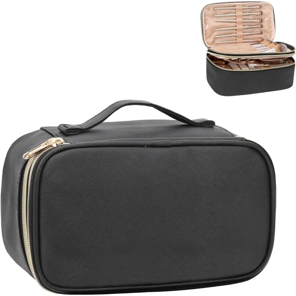 Косметичка Relavel, маленькая косметичка для женщин, дорожная косметичка, 2-слойный водонепроницаемый органайзер для макияжа с макияжем Br
Косметичка Relavel, маленькая косметичка для женщин, дорожная косметичка, 2-слойный водонепроницаемый органайзер для макияжа с макияжем Br