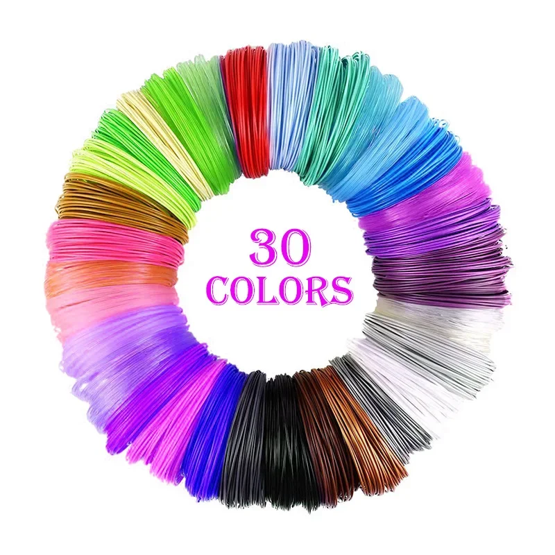 Quality PLA for 3D Pen, 3M 5M 10M 30 Colors Filament 1.75mm.3D Plastic Print Wire Pla
Quality PLA for 3D Pen, 3M 5M 10M 30 Colors Filament 1.75mm.3D Plastic Print Wire Pla