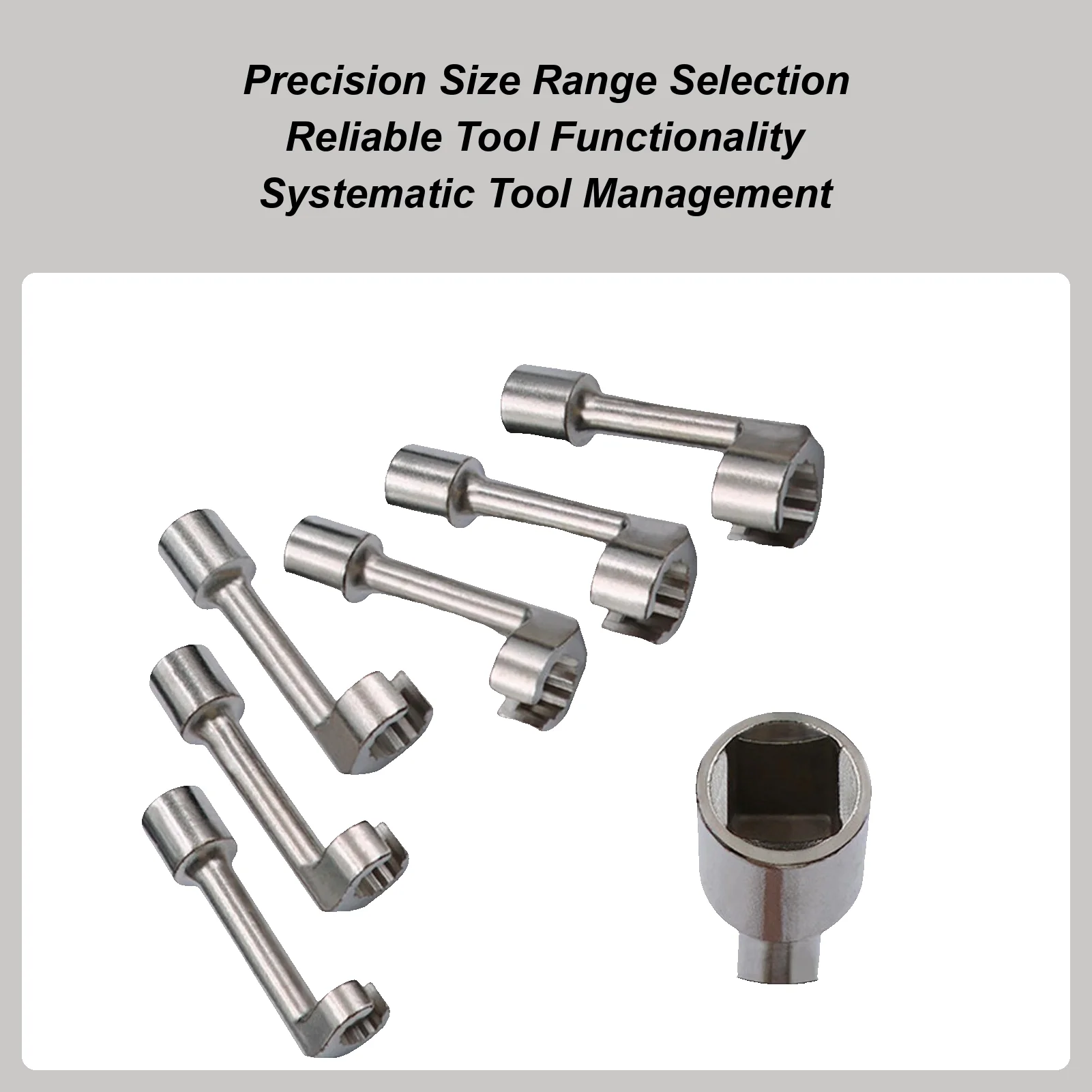 Набор торцевых ключей для топливных форсунок дизельных двигателей, ключ для трубок системы впрыска топлива
Набор торцевых ключей для топливных форсунок дизельных двигателей, ключ для трубок системы впрыска топлива