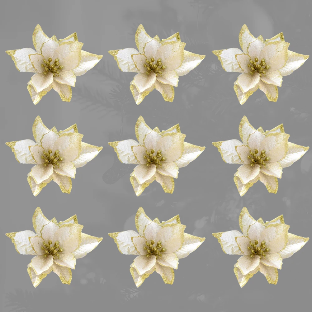 36 Pcs Christmas Flower Decoration Artificial Cloth Ornament for Tree Wreath Party Home Festive Craft Simulated Flowers Holiday
36 Pcs Christmas Flower Decoration Artificial Cloth Ornament for Tree Wreath Party Home Festive Craft Simulated Flowers Holiday