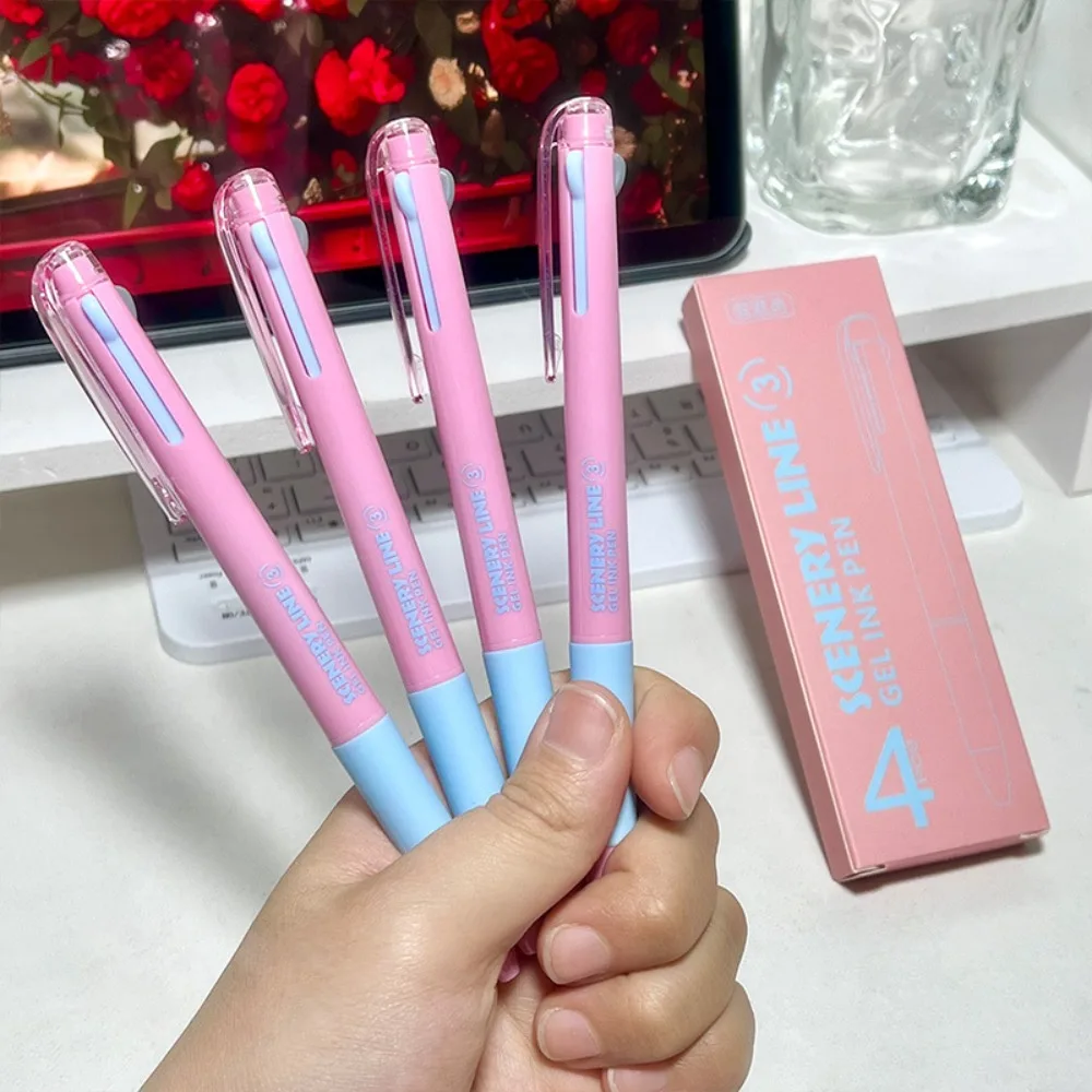 12pcs Smooth Writing 4-in-1 Gel Pen Red/Black/Blue/Green Ink 0.5mm ST Tip Ballpoint Pen Quick Drying Neutral Pen Gift
12pcs Smooth Writing 4-in-1 Gel Pen Red/Black/Blue/Green Ink 0.5mm ST Tip Ballpoint Pen Quick Drying Neutral Pen Gift