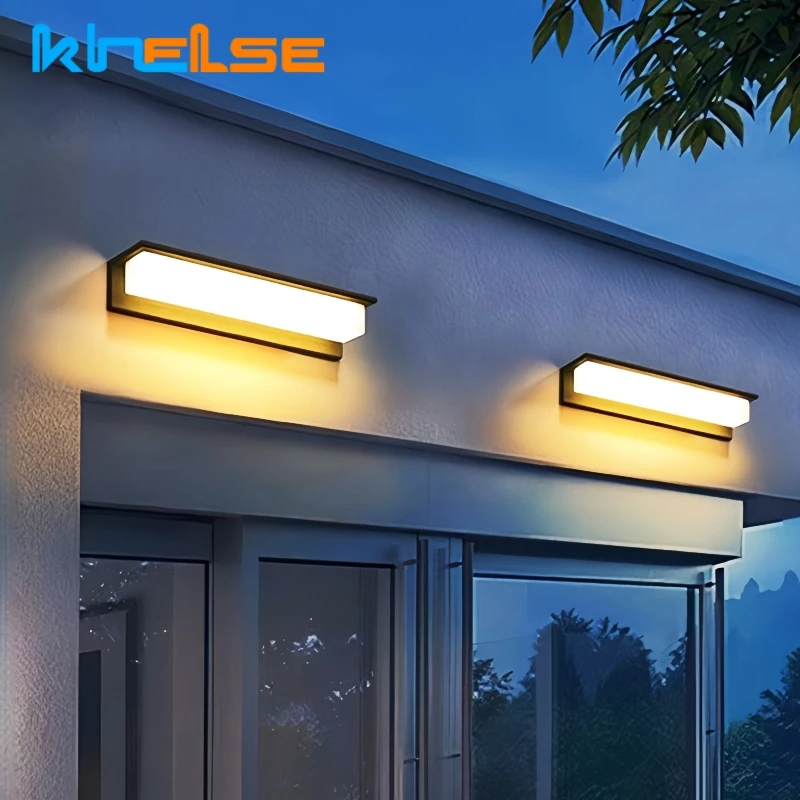 Modern LED Outdoor Wall Lamp Waterproof Front Door Porch Sconce Entrance Garden Courtyard Balcony Exterior Wall Lighting Fixture
Modern LED Outdoor Wall Lamp Waterproof Front Door Porch Sconce Entrance Garden Courtyard Balcony Exterior Wall Lighting Fixture