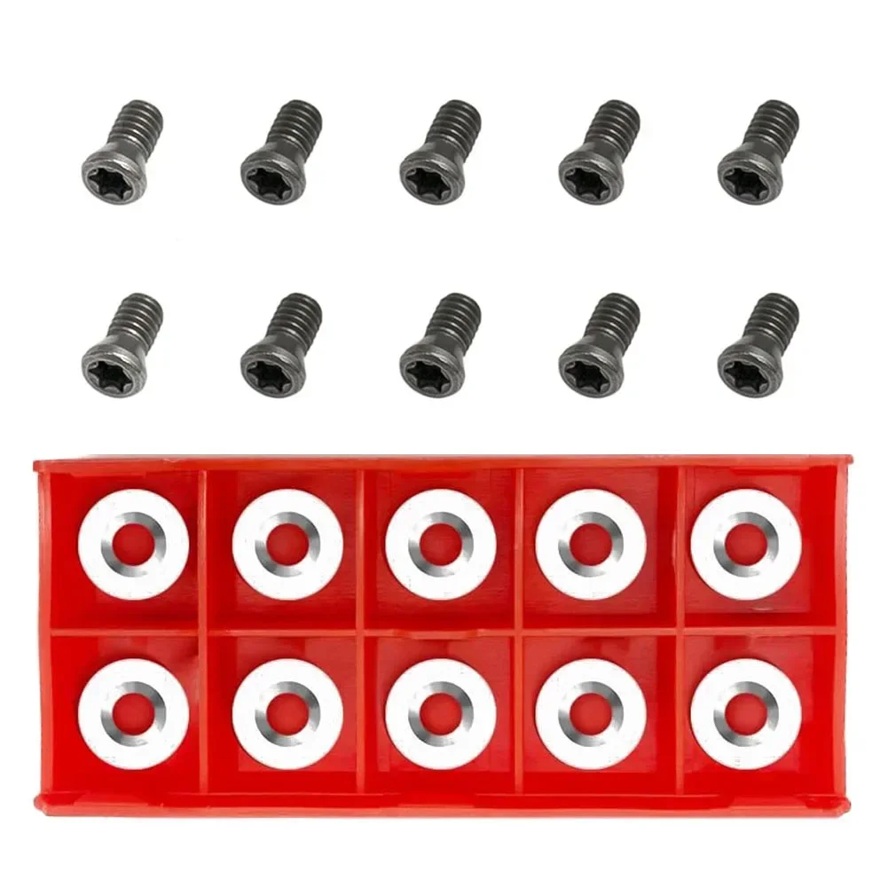 10pcs Round Carbide Inserts Wood Turning Insert Blades R12 X 2.5mm Lathe Tools Finisher Hollower Tools With Screws
10pcs Round Carbide Inserts Wood Turning Insert Blades R12 X 2.5mm Lathe Tools Finisher Hollower Tools With Screws