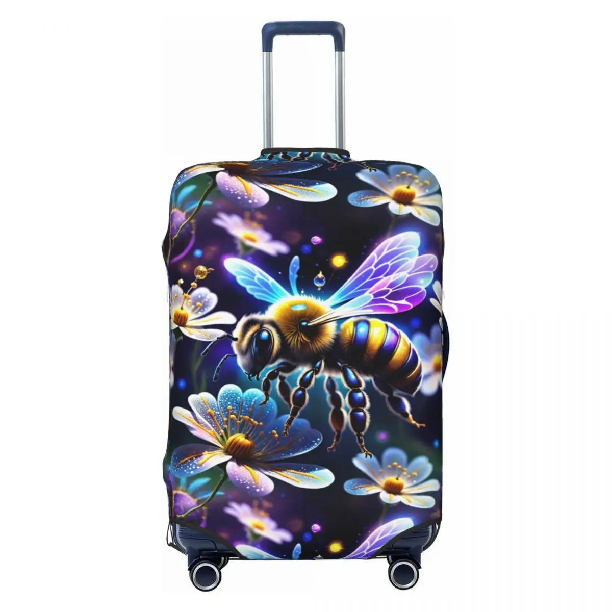 Funny Cute Bee And Flowers Pattern Luggage Cover Protector Elastic Travel Suitcase Covers
Funny Cute Bee And Flowers Pattern Luggage Cover Protector Elastic Travel Suitcase Covers