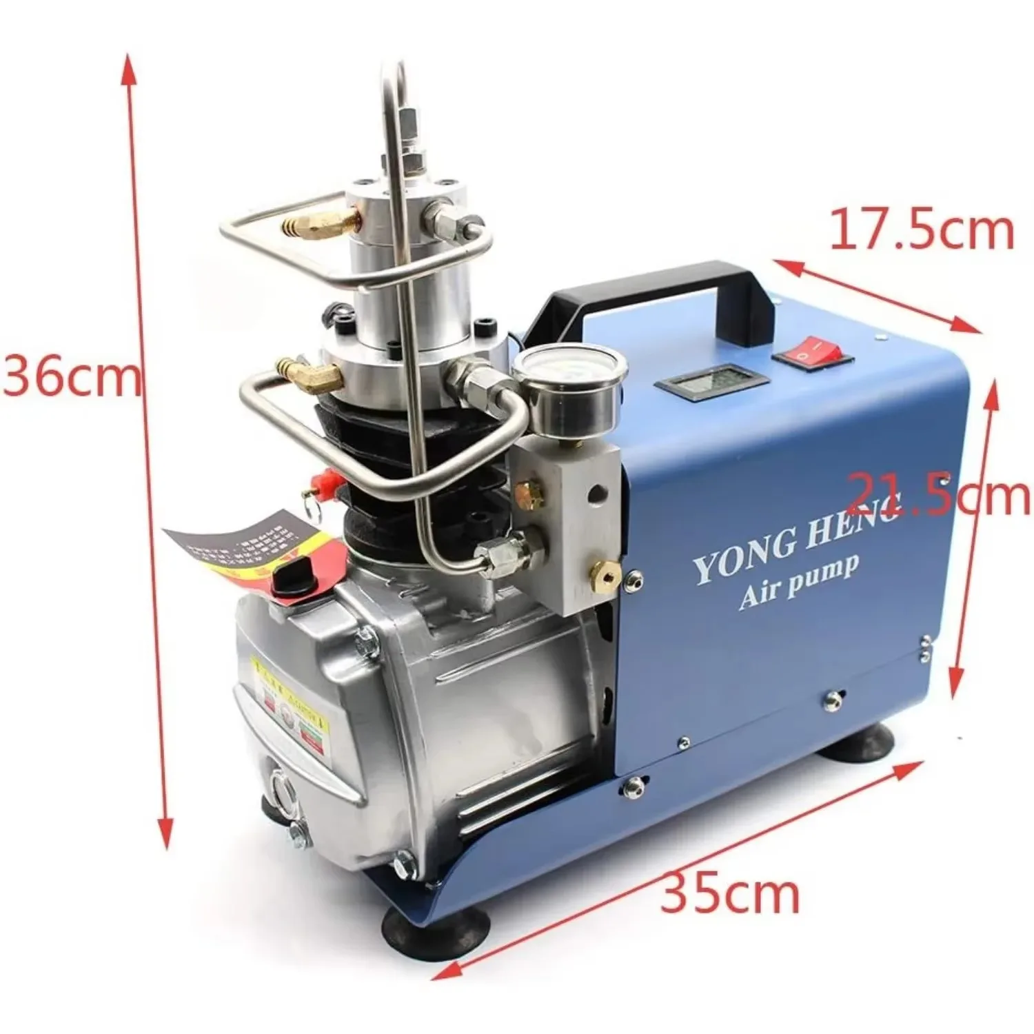 Электрический компрессор для PCP, 30 МПа 4500 фунтов на кв. дюйм, портативный компрессор высокого давления, электрический насос для PCP
Электрический компрессор для PCP, 30 МПа 4500 фунтов на кв. дюйм, портативный компрессор высокого давления, электрический насос для PCP