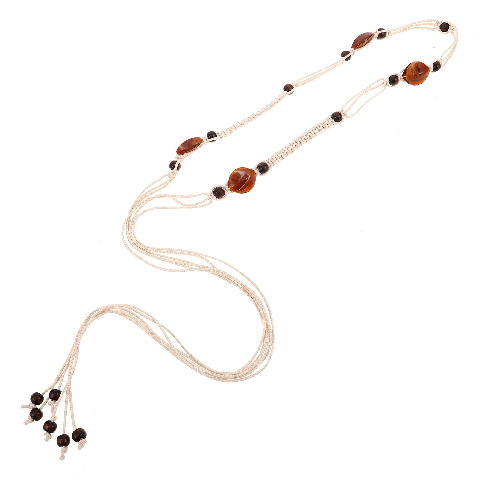 Ethnic Style Wooden Bead Belt Bohemian Waist Beaded Chain Woven Belts for Women Boho Beach
Ethnic Style Wooden Bead Belt Bohemian Waist Beaded Chain Woven Belts for Women Boho Beach