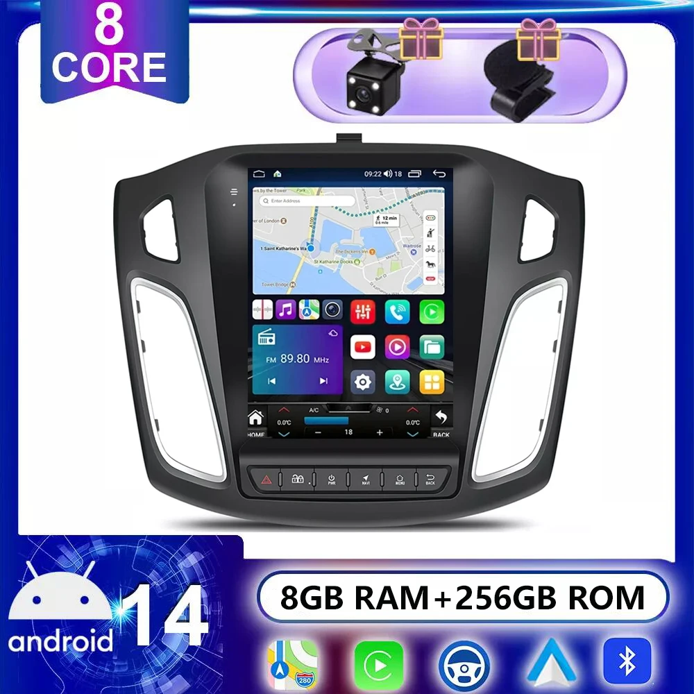 9.7" for Ford Focus 3 Mk 3 2011 2012 - 2019 Android 14 Car Radio Multimedia Video Player 2Din DSP Carplay Auto Stereo Head Unit
9.7" for Ford Focus 3 Mk 3 2011 2012 - 2019 Android 14 Car Radio Multimedia Video Player 2Din DSP Carplay Auto Stereo Head Unit