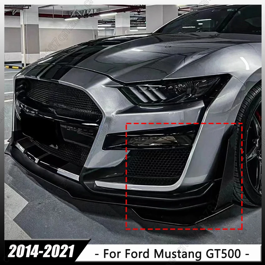 Front Bumper Corner Spoiler 1 Pair of Black Prevent Collision Front Side Corner Winglet For Ford Mustang GT500 2014-2021
Front Bumper Corner Spoiler 1 Pair of Black Prevent Collision Front Side Corner Winglet For Ford Mustang GT500 2014-2021