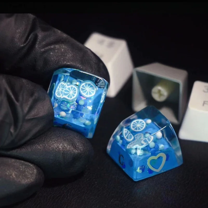 Lemon Transparent Keycaps SA Height ESC Blue Cross Axis Mechanical Keyboard Keycaps
Lemon Transparent Keycaps SA Height ESC Blue Cross Axis Mechanical Keyboard Keycaps