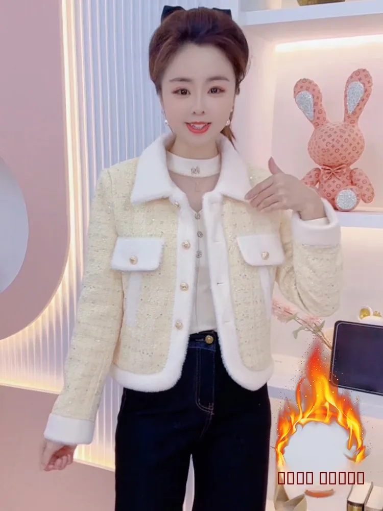 Теплая утепленная куртка на флисовой подкладке для невысоких женщин, модная хлопковая стеганая куртка для осени и зимы
Теплая утепленная куртка на флисовой подкладке для невысоких женщин, модная хлопковая стеганая куртка для осени и зимы