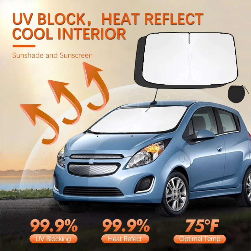For Chevrolet SPARK RS Car Sun Viso Front Window Windshield Sunshade Heat Insulation Summer Sun UV Protection Auto Accessories
For Chevrolet SPARK RS Car Sun Viso Front Window Windshield Sunshade Heat Insulation Summer Sun UV Protection Auto Accessories