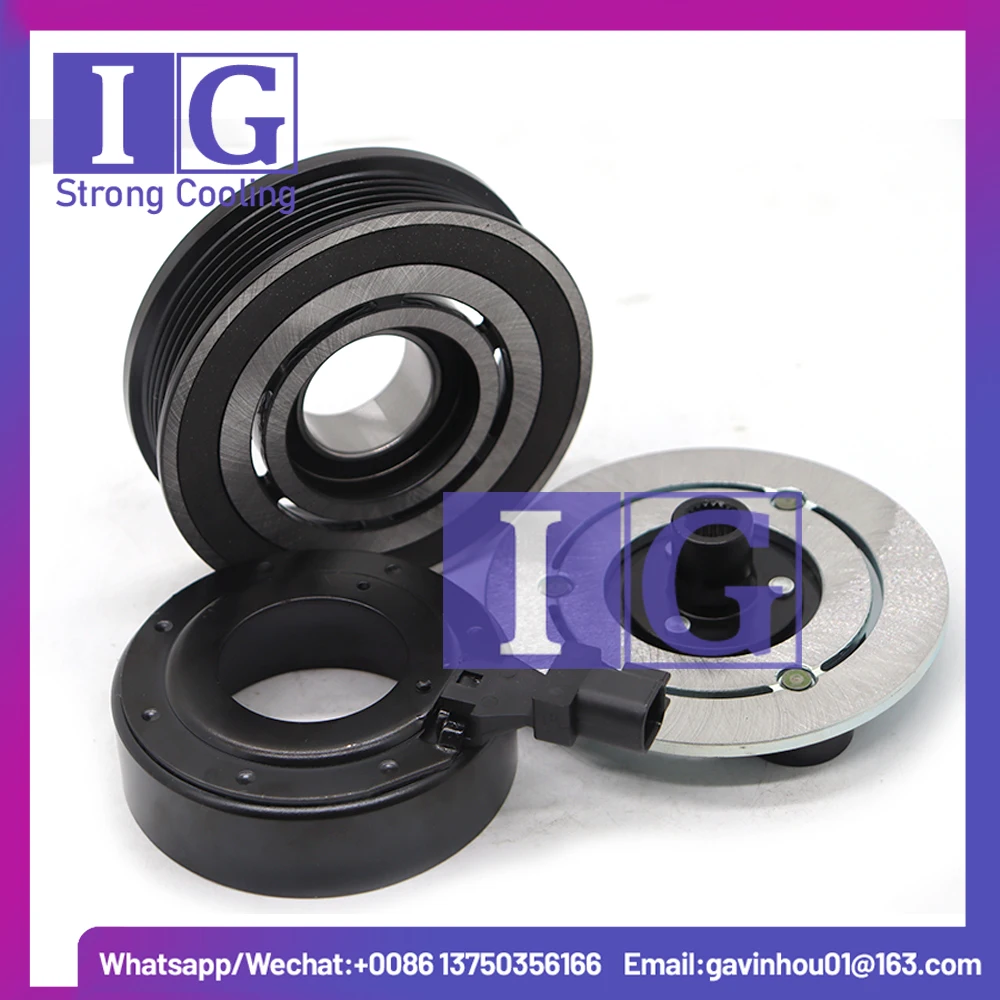 Муфта компрессора переменного тока VS16 для Land Rover Freelander 2 2,2 06-14 LR002649 LR019310 6G9119-D629-FG 6S91-19D629-FD 6G91-19D629-FE 
Муфта компрессора переменного тока VS16 для Land Rover Freelander 2 2,2 06-14 LR002649 LR019310 6G9119-D629-FG 6S91-19D629-FD 6G91-19D629-FE