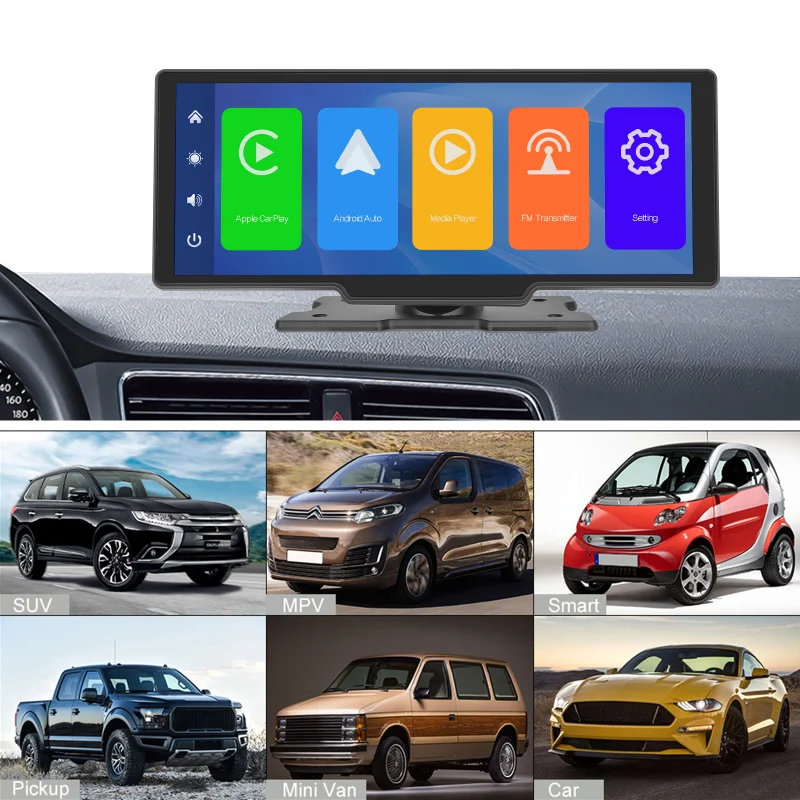 Hd 10.26 "smart Screen Wireless CarPlay/ Android Auto Large Screen Car Display
Hd 10.26 "smart Screen Wireless CarPlay/ Android Auto Large Screen Car Display