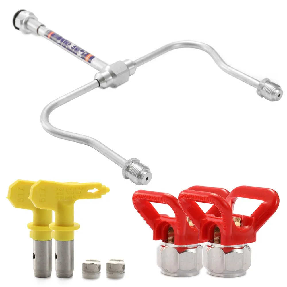 Аксессуары для безвоздушных распылителей Безвоздушный распылитель Набор инструментов для аэрографа содержит один удлинитель, два насадки и защита сиденья
Аксессуары для безвоздушных распылителей Безвоздушный распылитель Набор инструментов для аэрографа содержит один удлинитель, два насадки и защита сиденья