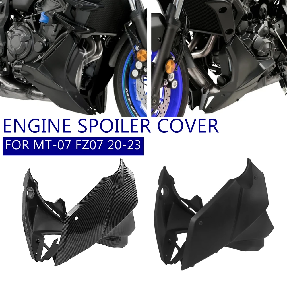 For Yamaha MT-07 FZ-07 MT07 FZ07 MT FZ 07 2020-2023 Motorcycle Engine Spoiler Belly Pan Lower Fairing Frame Protector Bracket
For Yamaha MT-07 FZ-07 MT07 FZ07 MT FZ 07 2020-2023 Motorcycle Engine Spoiler Belly Pan Lower Fairing Frame Protector Bracket