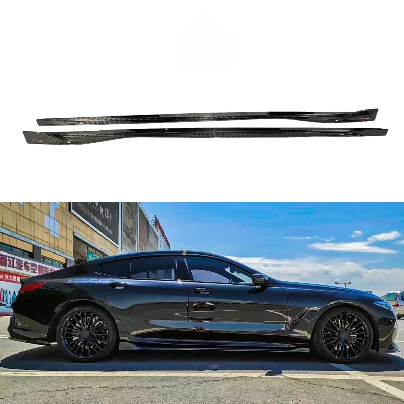 Suitable for BMW 8 Series G14 G15 G16 TAKD V2 Style Dry Carbon Fiber Side Skirt Extensions
Suitable for BMW 8 Series G14 G15 G16 TAKD V2 Style Dry Carbon Fiber Side Skirt Extensions