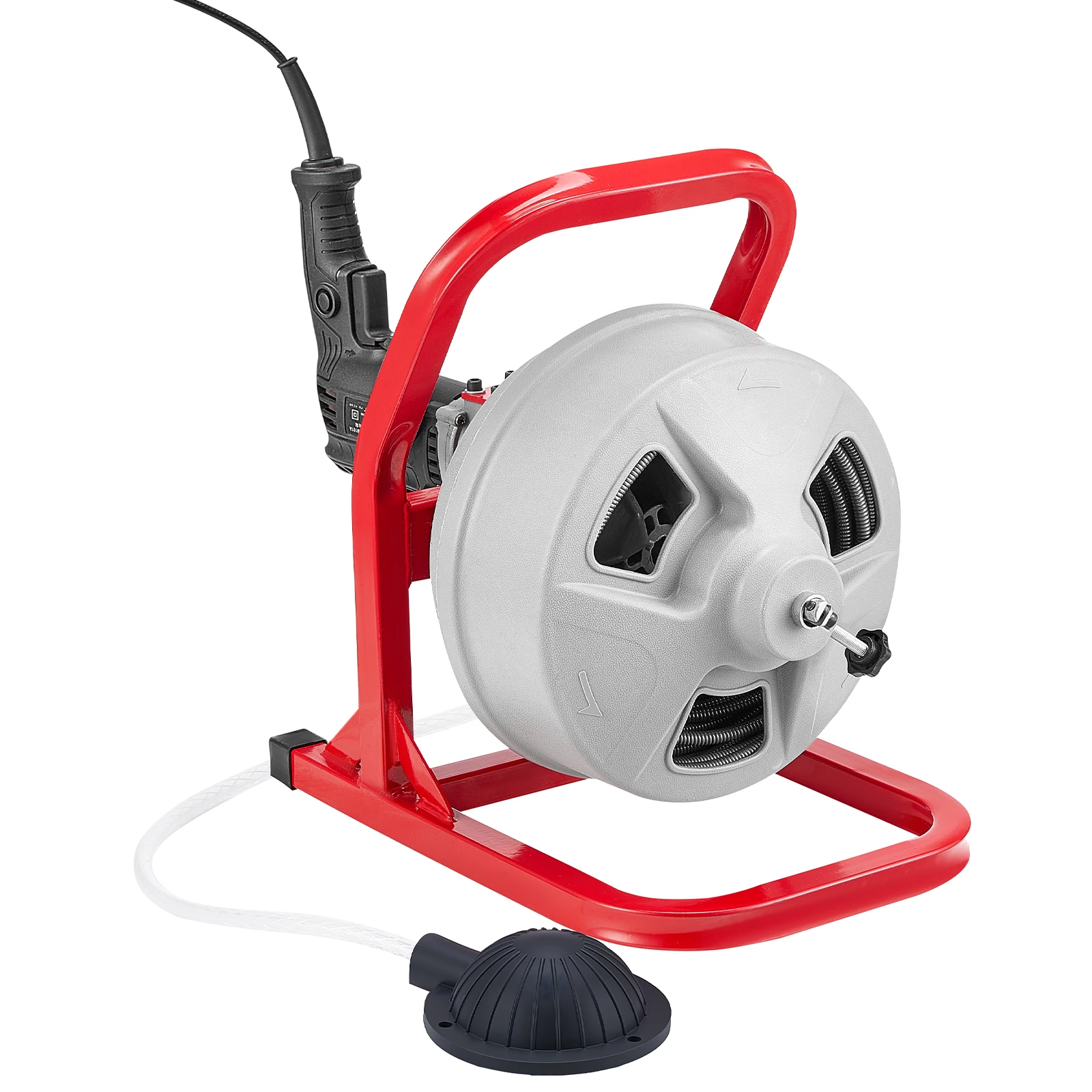 SucceBuy Drain Cleaner Machine 50 FT x 5/16 Inch Sewer Snake Auger with 228RPM Electric Drill Manual Feed for 2" to 4" Pipes
SucceBuy Drain Cleaner Machine 50 FT x 5/16 Inch Sewer Snake Auger with 228RPM Electric Drill Manual Feed for 2" to 4" Pipes