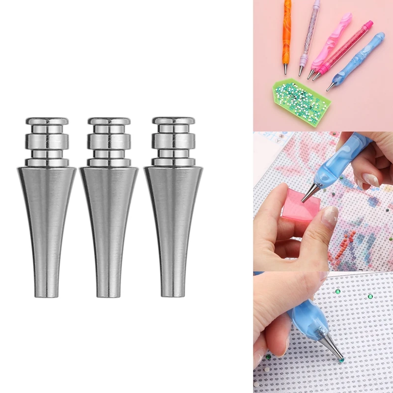 Alloy Point Drill Pen Heads Diamond Painting Pen Replacement Pen Head DIY Embroidery Diamond Painting Pen Tools
Alloy Point Drill Pen Heads Diamond Painting Pen Replacement Pen Head DIY Embroidery Diamond Painting Pen Tools