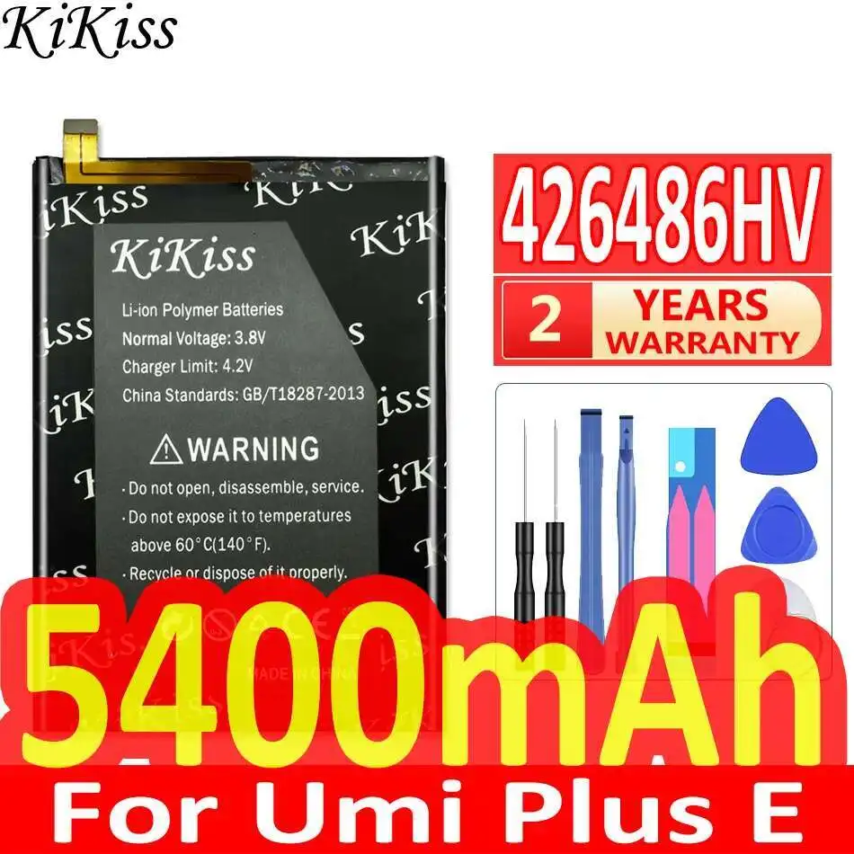 426486HV для Umi Plus E, долговечная батарея для мобильного телефона с быстрой зарядкой, 5400 мАч
426486HV для Umi Plus E, долговечная батарея для мобильного телефона с быстрой зарядкой, 5400 мАч