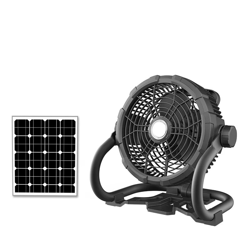 AC DC fan, outdoor camping charging fan, with solar panels
AC DC fan, outdoor camping charging fan, with solar panels