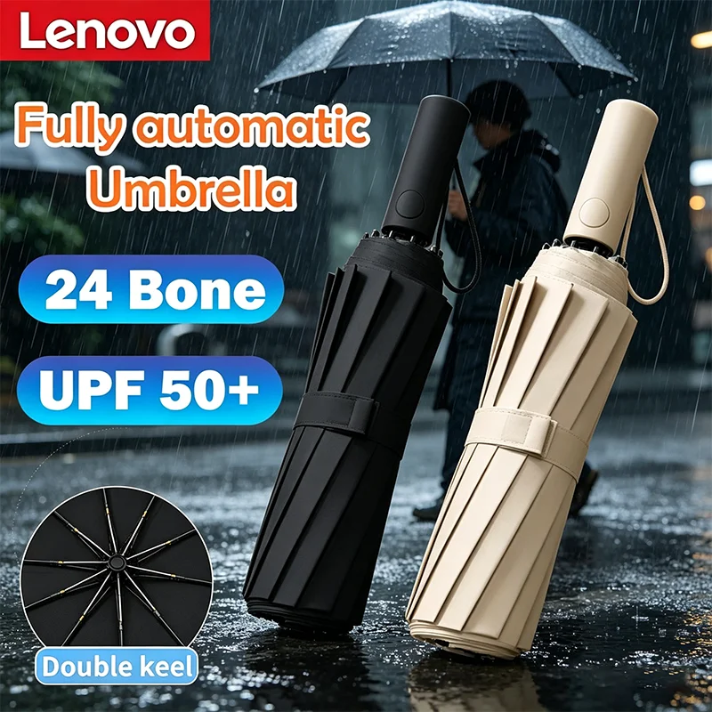Lenovo 2026 New 24 Bone Auto Open Umbrella Light Collapsible Large Format Sunshade Solid Color UV Protection Outdoor Umbrella
Lenovo 2026 New 24 Bone Auto Open Umbrella Light Collapsible Large Format Sunshade Solid Color UV Protection Outdoor Umbrella