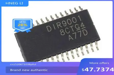 100% NEWHigh quality products 50PCS DIR9001PWR DIR9001PW DIR9001 SSOP28 MODULE new in stockHigh quality products
100% NEWHigh quality products 50PCS DIR9001PWR DIR9001PW DIR9001 SSOP28 MODULE new in stockHigh quality products
