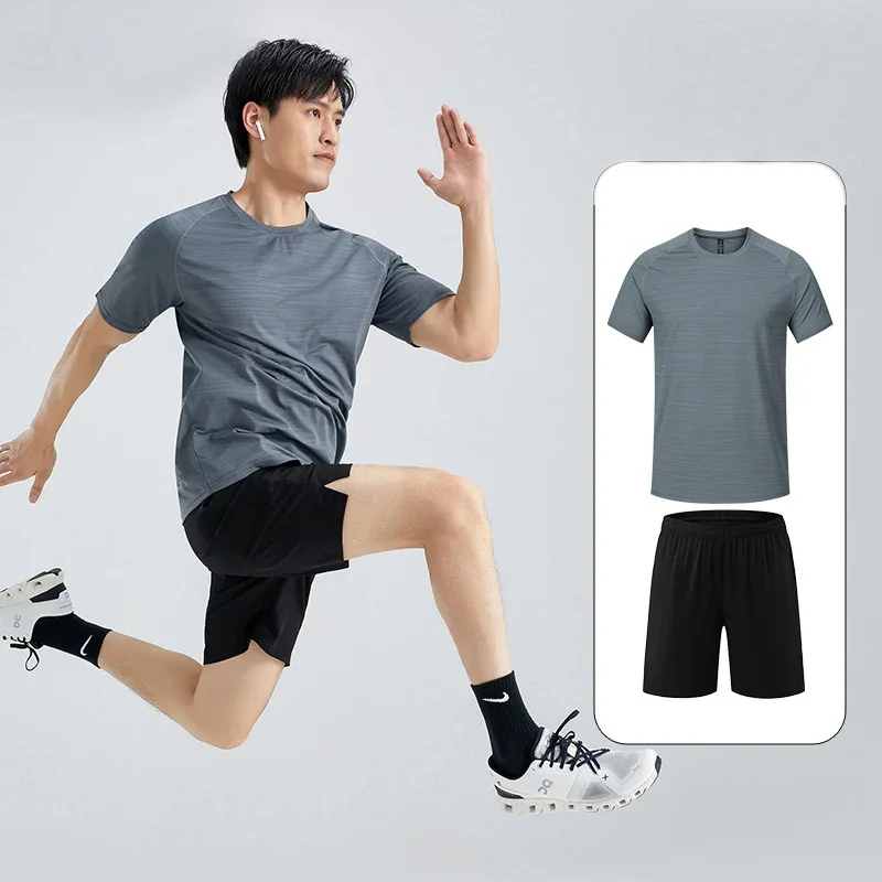 Quick-drying Sportswear Suit Breathable Men Running Sportswear Golf Tennis Workout Sweatshirts Loose Elastic Sports Clothes
Quick-drying Sportswear Suit Breathable Men Running Sportswear Golf Tennis Workout Sweatshirts Loose Elastic Sports Clothes