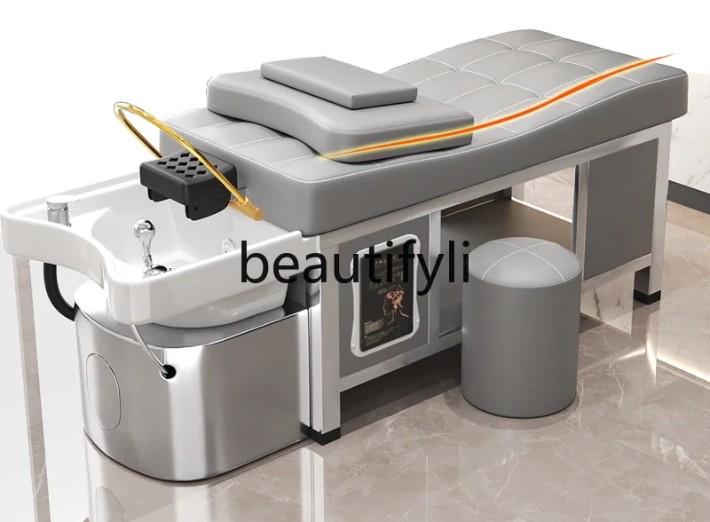 Multifunctional barber shop ceramic basin shampoo bed water circulation fumigation Thai massage head treatment
Multifunctional barber shop ceramic basin shampoo bed water circulation fumigation Thai massage head treatment