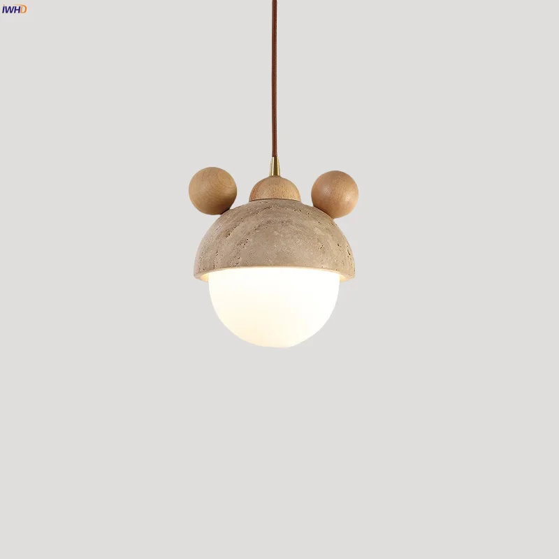 IWHD Nordic Modern LED Pendant Lights Kitchen Restaurant Bar Yellow Travertine White Glass Wood Hanging Lamp Lamparas Colgantes
IWHD Nordic Modern LED Pendant Lights Kitchen Restaurant Bar Yellow Travertine White Glass Wood Hanging Lamp Lamparas Colgantes