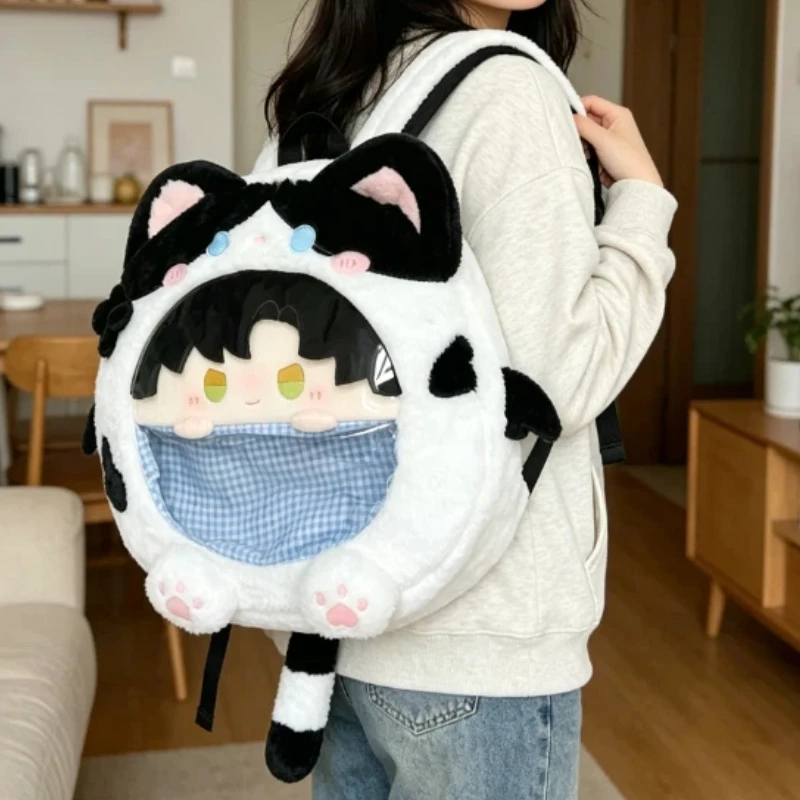 Love And Deepspace Xavier Zayne Rafayel Sylus Itabag Anime Figure Transparent Backpack Doll Bags Perfect Surprise Gift For Fans
Love And Deepspace Xavier Zayne Rafayel Sylus Itabag Anime Figure Transparent Backpack Doll Bags Perfect Surprise Gift For Fans