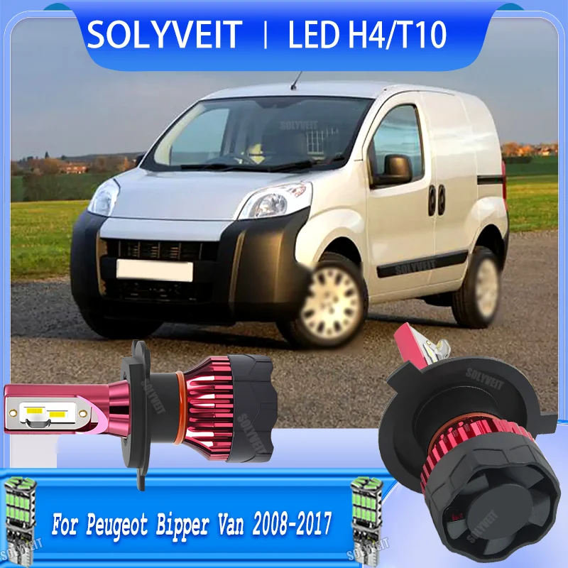 Minute Revolution: Swap Your Halogens for 150W H4 LEDs – No Tools, No Fuss, Just Light For Peugeot Bipper Van 2008 2009-2017
Minute Revolution: Swap Your Halogens for 150W H4 LEDs – No Tools, No Fuss, Just Light For Peugeot Bipper Van 2008 2009-2017