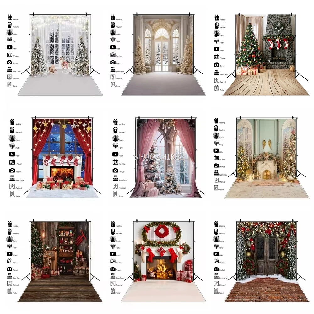 Winter Christmas Window Snow Photo Backdrop Pink Curtain Interior Xmas Tree Gift New Year Party Decor Photography Background
Winter Christmas Window Snow Photo Backdrop Pink Curtain Interior Xmas Tree Gift New Year Party Decor Photography Background