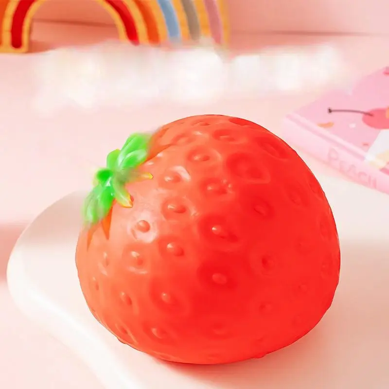 Stress Relief Sensory Fidget for All Ages, Giant Strawberry Squeeze Toy
Stress Relief Sensory Fidget for All Ages, Giant Strawberry Squeeze Toy