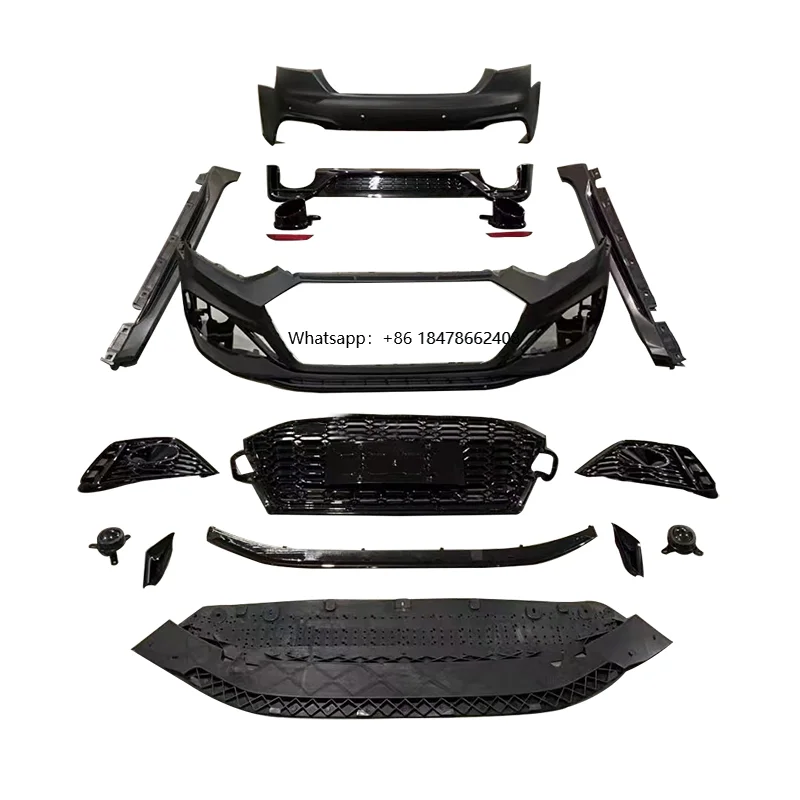 Car 2020-2024 RS5 Style Full Body Kit A5 S5 Front Rear Bumper Kit for A5 S5 2020 2021 2022 2023 2024
Car 2020-2024 RS5 Style Full Body Kit A5 S5 Front Rear Bumper Kit for A5 S5 2020 2021 2022 2023 2024
