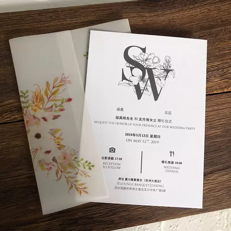 Свадебная полупрозрачная серная кислота, бумажное приглашение, приглашение, индивидуальные поздравительные открытки, открытки на день рождения, 50 шт.
Свадебная полупрозрачная серная кислота, бумажное приглашение, приглашение, индивидуальные поздравительные открытки, открытки на день рождения, 50 шт.