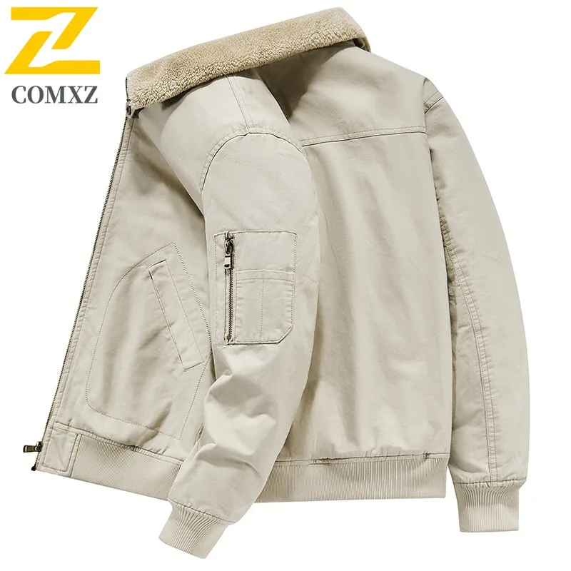 COMXZ Classic Stand Collar Men Padded Jacket Outdoor Exploration Wind Resistant Parka Leisure Travel Cozy Light Winter Coat
COMXZ Classic Stand Collar Men Padded Jacket Outdoor Exploration Wind Resistant Parka Leisure Travel Cozy Light Winter Coat