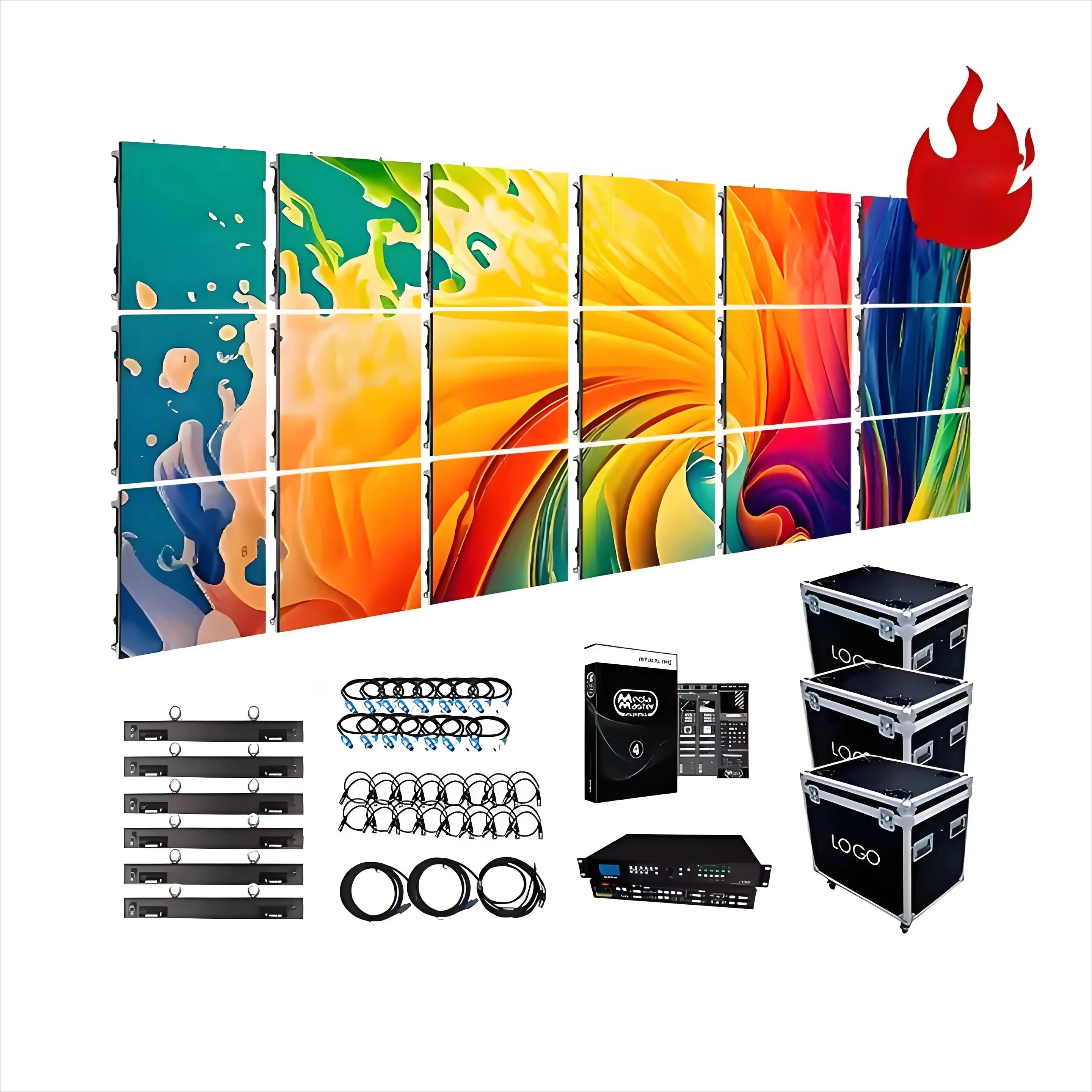 P1.9 P2.6 P2.9 P3.9 Outdoor Mobile LED Video Panel Screen Rental LED Video Wall for Concert Stage Event Shopping Center Usage
P1.9 P2.6 P2.9 P3.9 Outdoor Mobile LED Video Panel Screen Rental LED Video Wall for Concert Stage Event Shopping Center Usage
