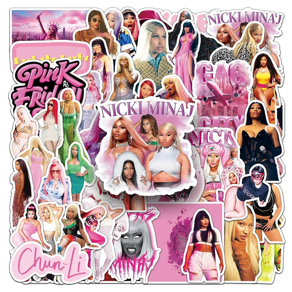 10/30/50pcs Nicki Minaj Rapper Singer Stickers Graffiti Skateboard Motorcycle Phone Bike Waterproof Cool Decals Kids Toys
10/30/50pcs Nicki Minaj Rapper Singer Stickers Graffiti Skateboard Motorcycle Phone Bike Waterproof Cool Decals Kids Toys
