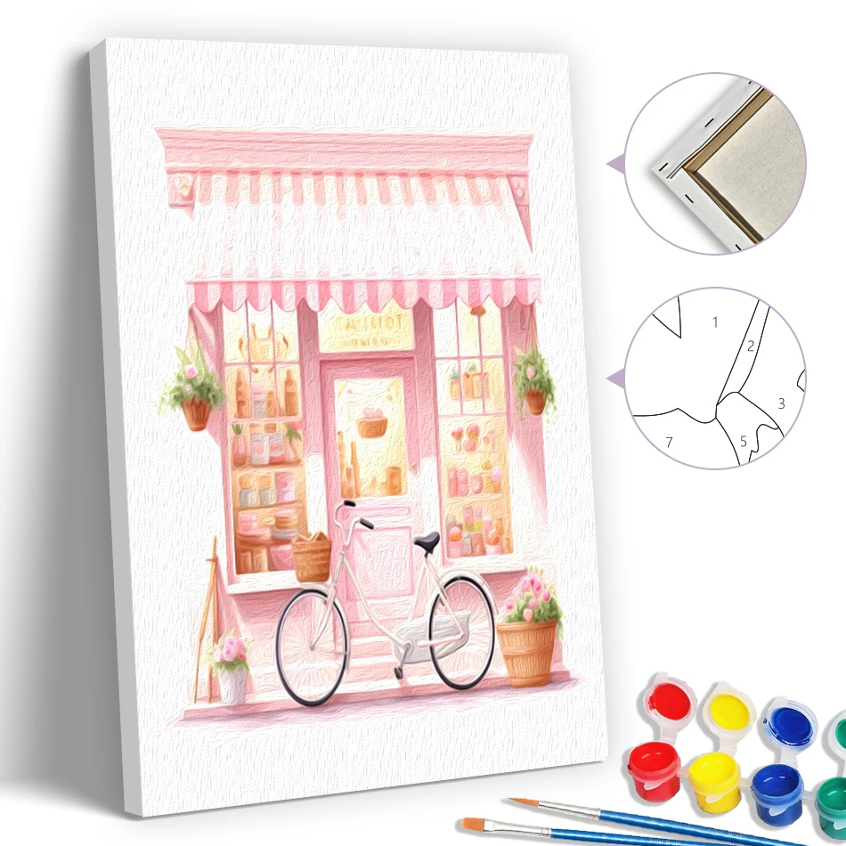 SDOYUNO Simple Painting By Numbers Coloring For Adults Diy Modern Pictures Pink flower item 20X30cm With Frame Acrylic Paints
SDOYUNO Simple Painting By Numbers Coloring For Adults Diy Modern Pictures Pink flower item 20X30cm With Frame Acrylic Paints