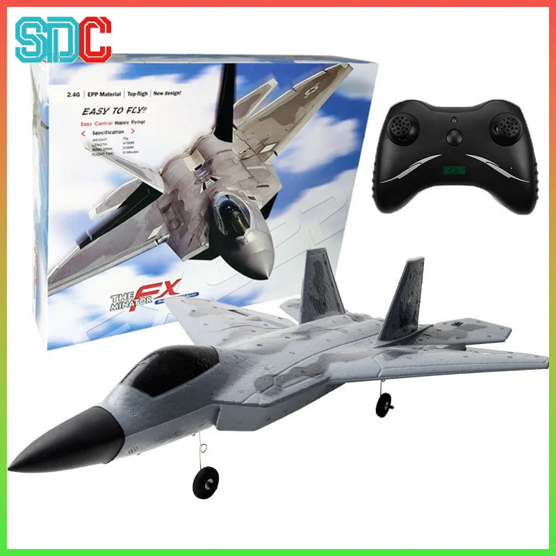 Fly Bear FX822 Remote Control Camouflage F22 Fighter Plane Fixed Wing Foam Model Medium Size Toy Aircraft
Fly Bear FX822 Remote Control Camouflage F22 Fighter Plane Fixed Wing Foam Model Medium Size Toy Aircraft