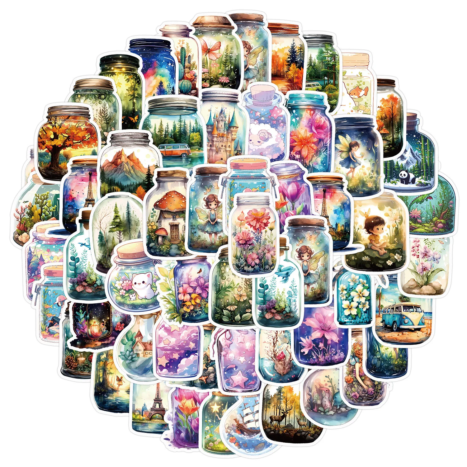 50Pcs Cute Style Bottle World Series Stickers Suitcase Phone Case Water Bottle Waterproof Decoration Diy Sticker Packs
50Pcs Cute Style Bottle World Series Stickers Suitcase Phone Case Water Bottle Waterproof Decoration Diy Sticker Packs